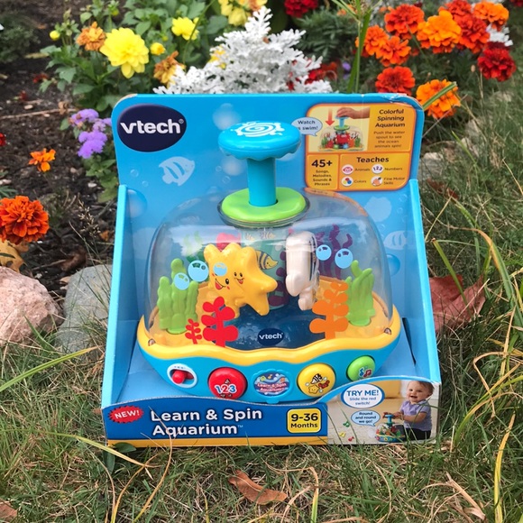 vtech learn & spin aquarium